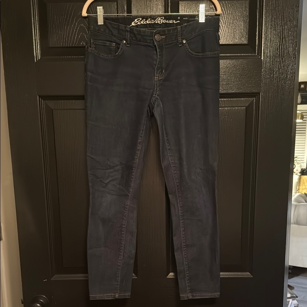 Eddie Bauer Women's Dark Gray Skinny Jeans